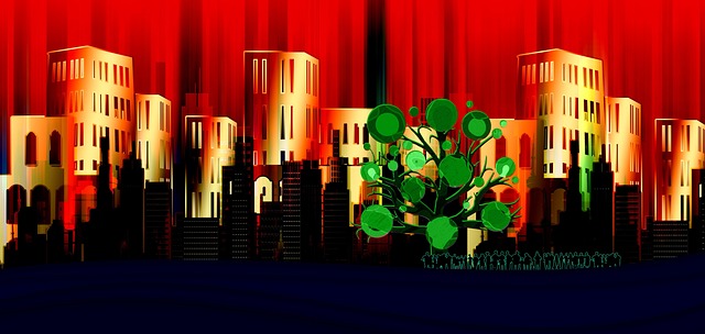 commercial buildings